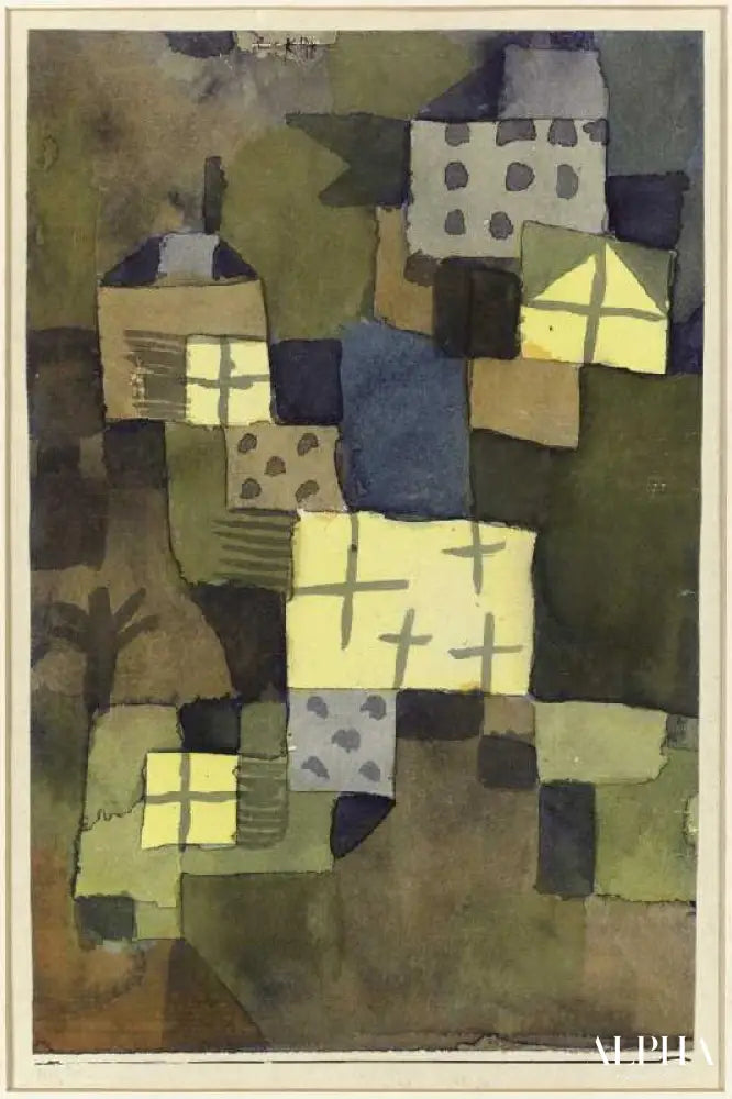 M - Paul Klee - Reproductions de tableaux et peintures haut de gamme