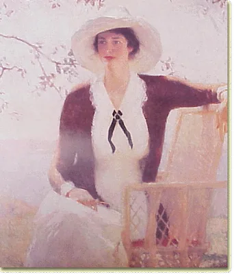 My Daughter Elisabeth - Frank Weston Benson