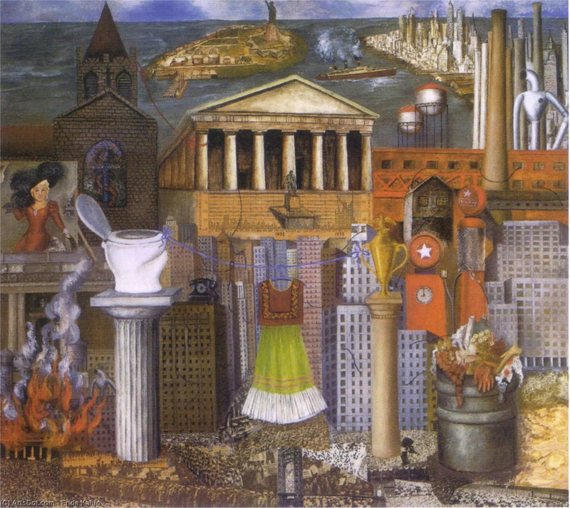 My dress is hanging there - Frida Kahlo