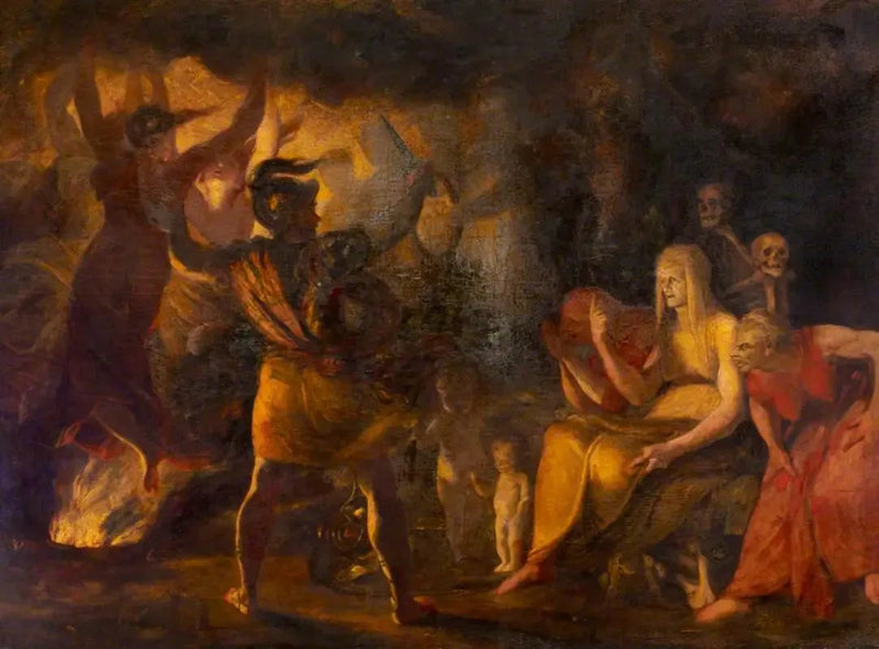 Macbeth and the witches (excerpt from 