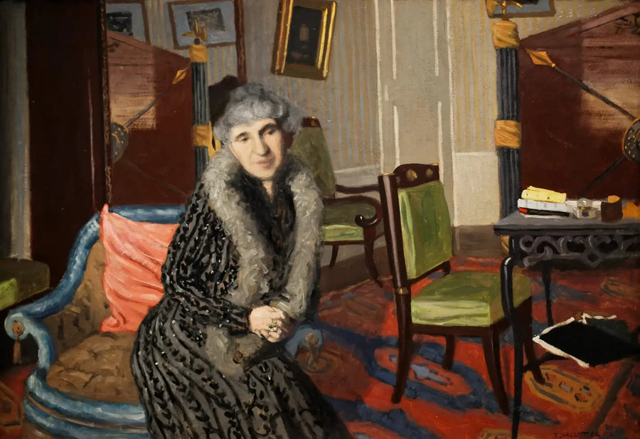 Madame Alexandre Bernheim - Félix Vallotton