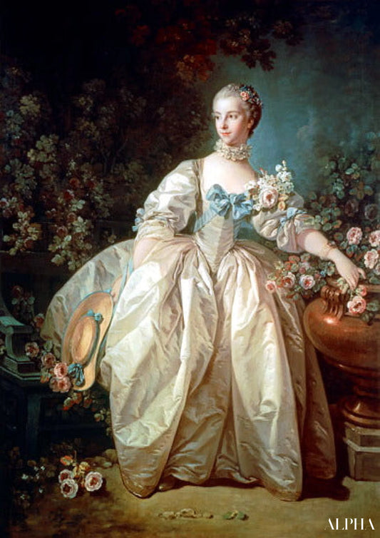 Madame Bergeret - François Boucher - Reproductions de tableaux et peintures haut de gamme