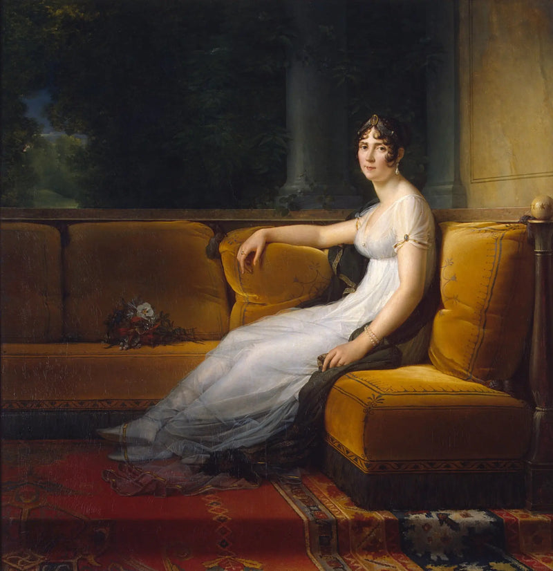 Madame Bonaparte in her Malmaison salon - François Gérard