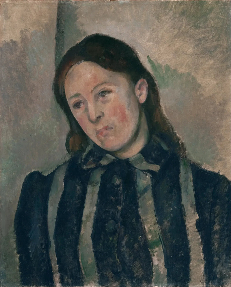 Madame Cézanne with Untied Hair - Paul Cézanne