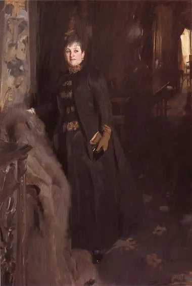 Madame Clara Rikoff - The Sister of Madame Salomon - Anders Zorn
