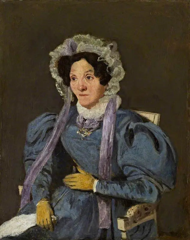 Madame Corot, mother of the artist, née Marie-Françoise Oberson - Jean-Baptiste Camille Corot