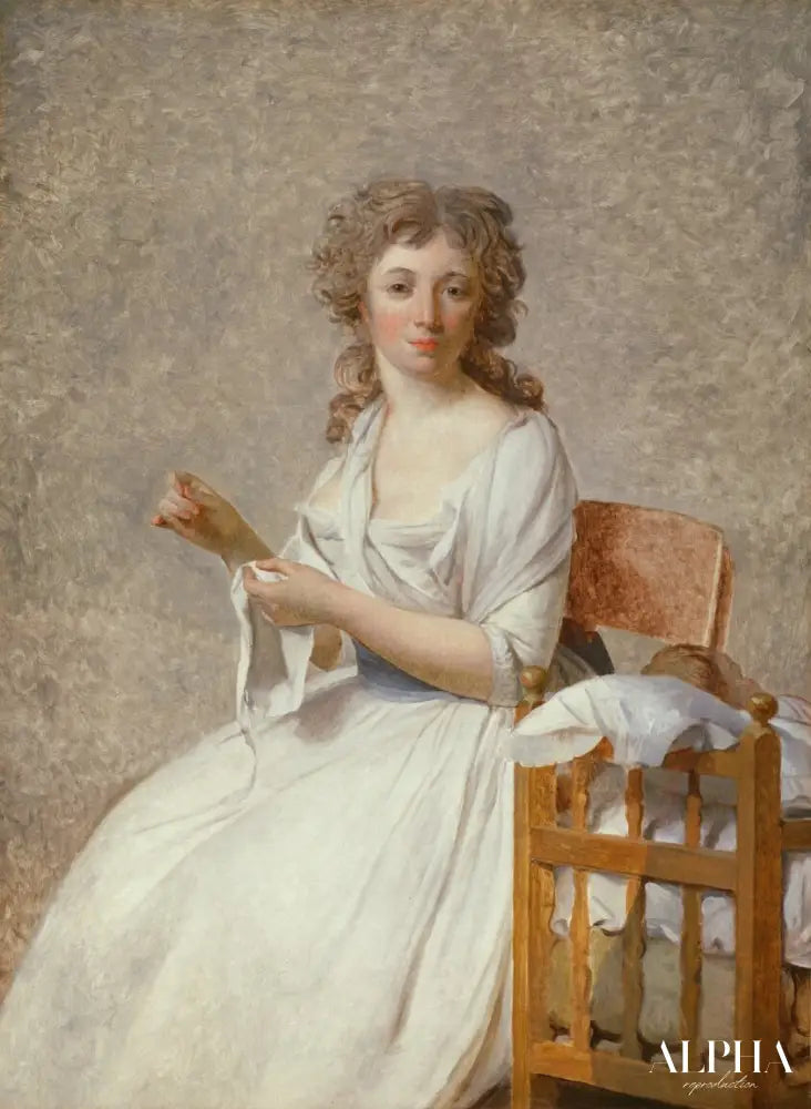 Madame de Pastoret et son fils - Jacques-Louis David - Reproductions de tableaux et peintures haut de gamme