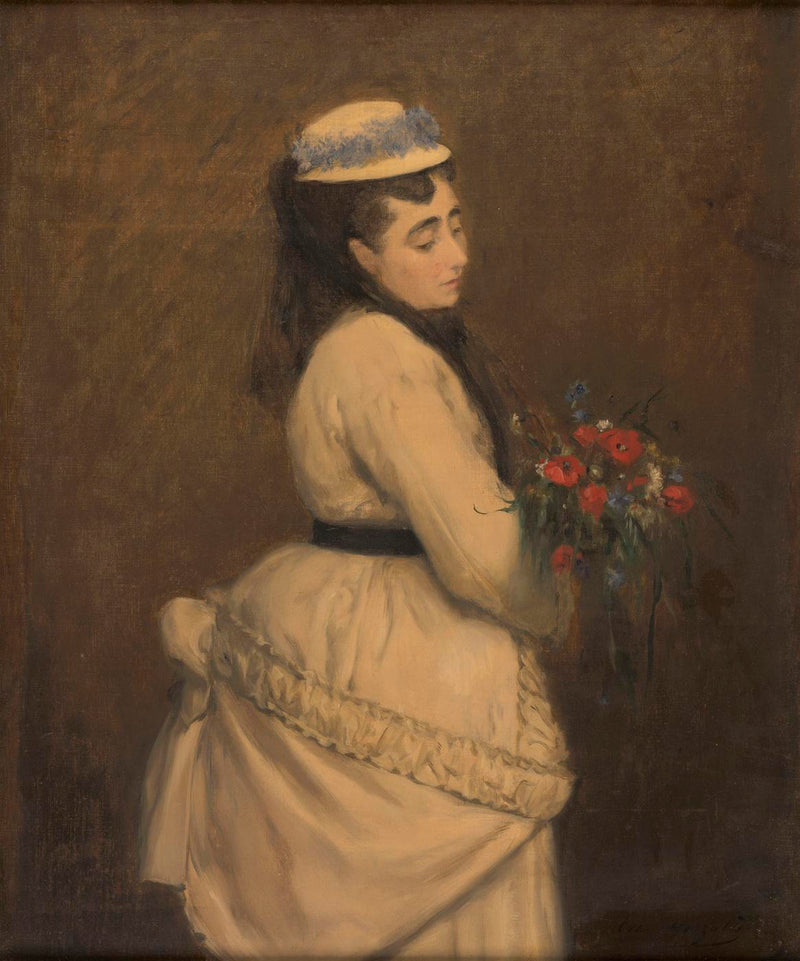 Madame E.G. (Madame Emmanuel Gonzalès, the artist's mother) - Eva Gonzalès
