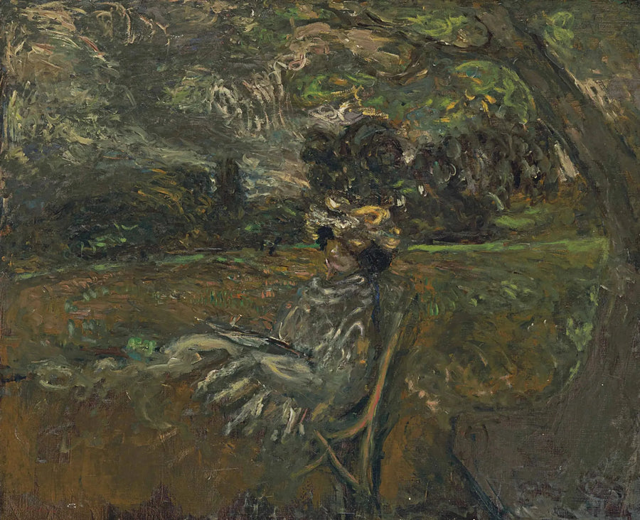Madame Hessel at Sunset - Édouard Vuillard