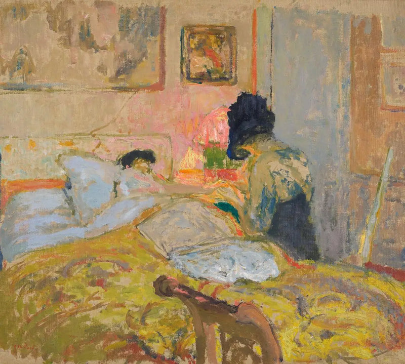 Madame Hessel et la Manucure - Édouard Vuillard
