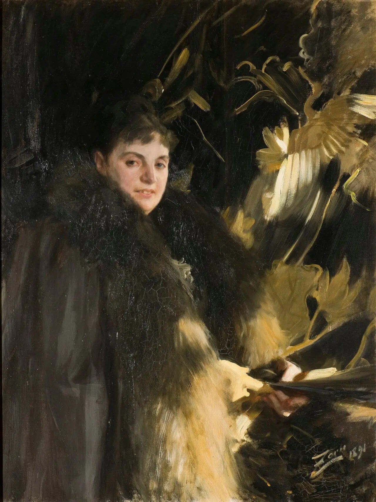 Madame Véronique Heiss - Anders Zorn - Alpha Reproduction