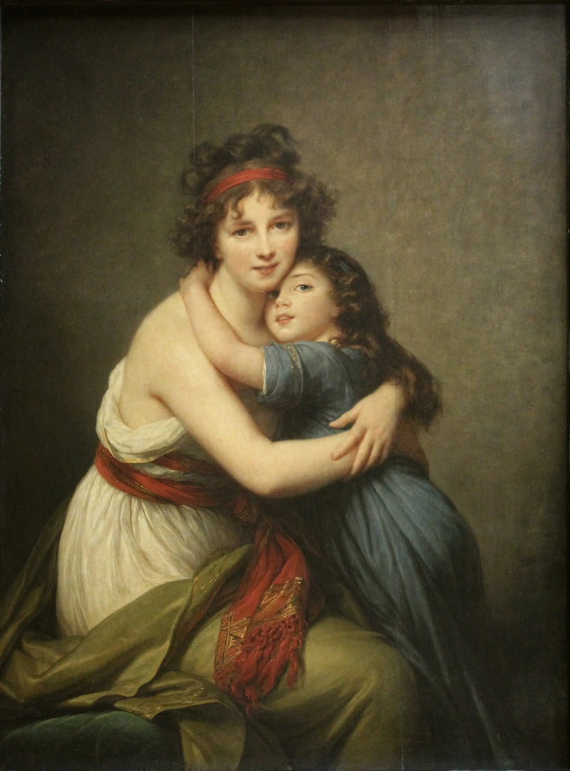 Madame Vigée Le Brun and her daughter - Élisabeth Vigée Le Brun