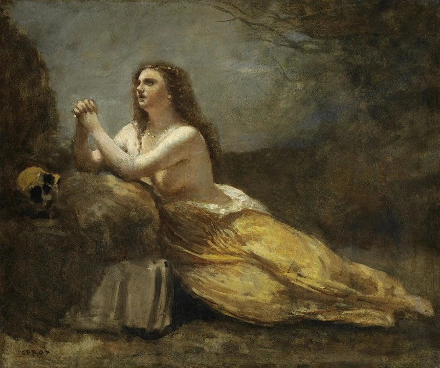 Madeleine en prière - Jean-Baptiste Camille Corot