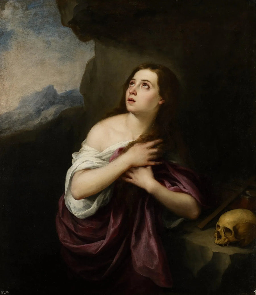 Penitent Madeleine - Bartolomé Esteban Murillo