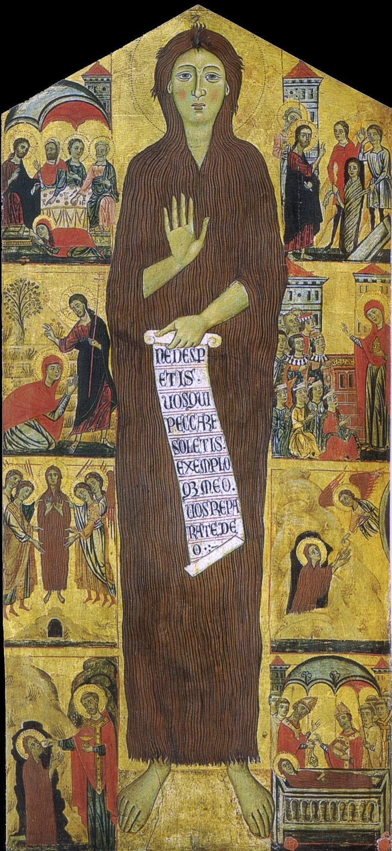 Penitent Magdalene and Eight Stories of Her Life - Master of the Magdalen