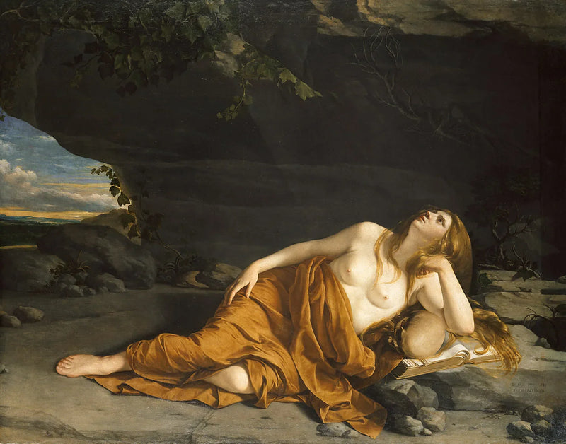 Penitent Madeleine - Orazio Gentileschi