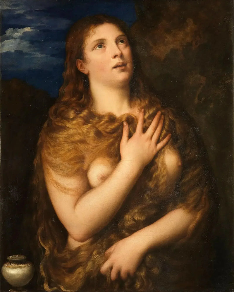 Penitent Madeleine - Titian