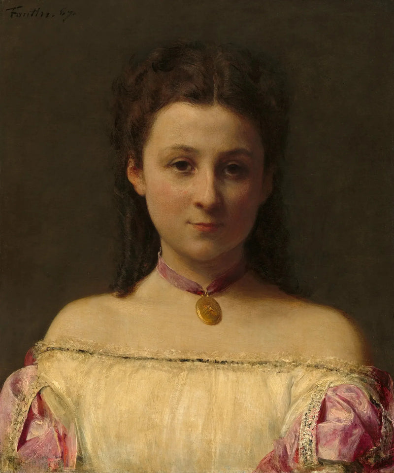 Miss Fitz-James - Henri Fantin-Latour