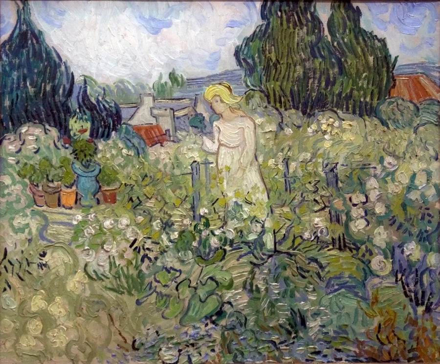 Mademoiselle Gachet in the Garden - Vincent van Gogh