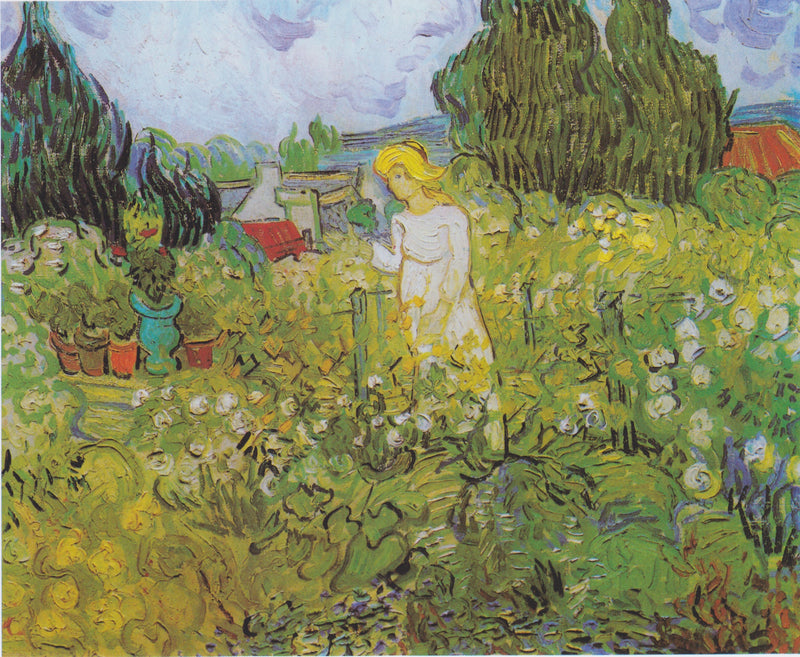 Mademoiselle Gachet in the Garden - Vincent van Gogh