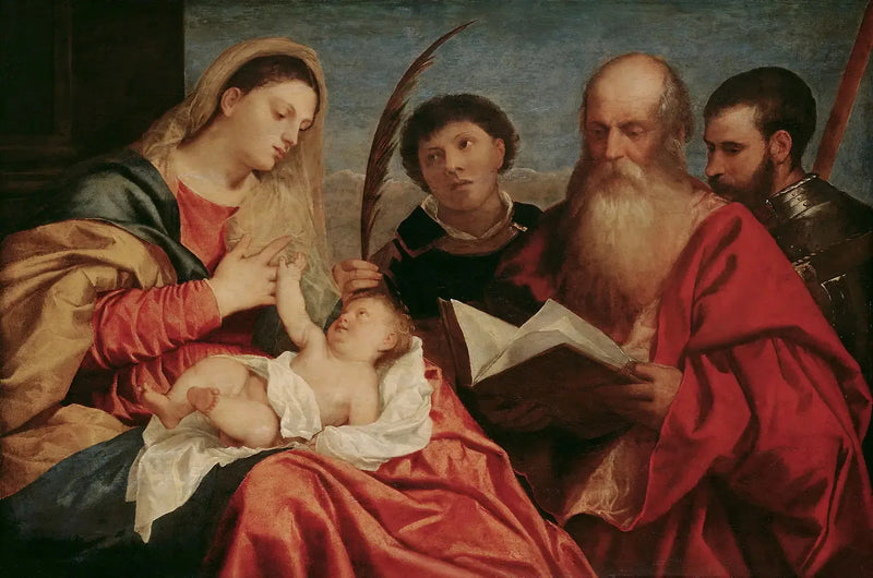 Madonna with Saints - Titian