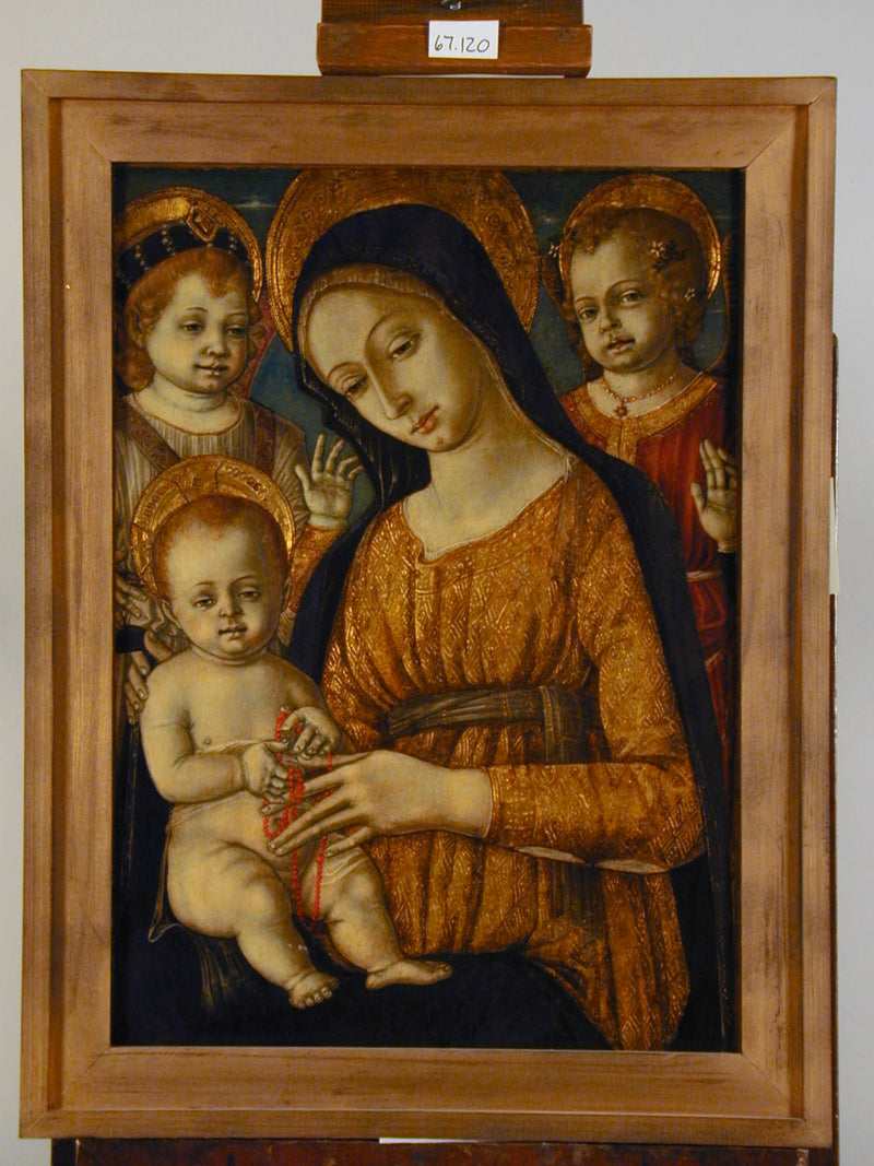 Madonna with Child and Angels - Matteo di Giovanni