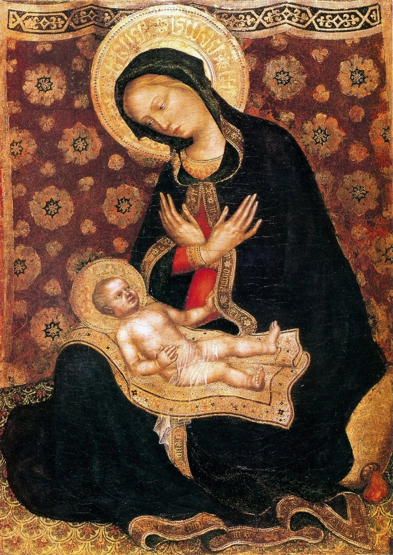 Madonna of Humility - Gentile da Fabriano