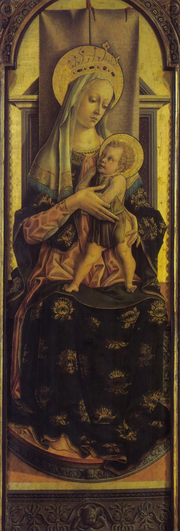 Madonna of Montefiore - Carlo Crivelli