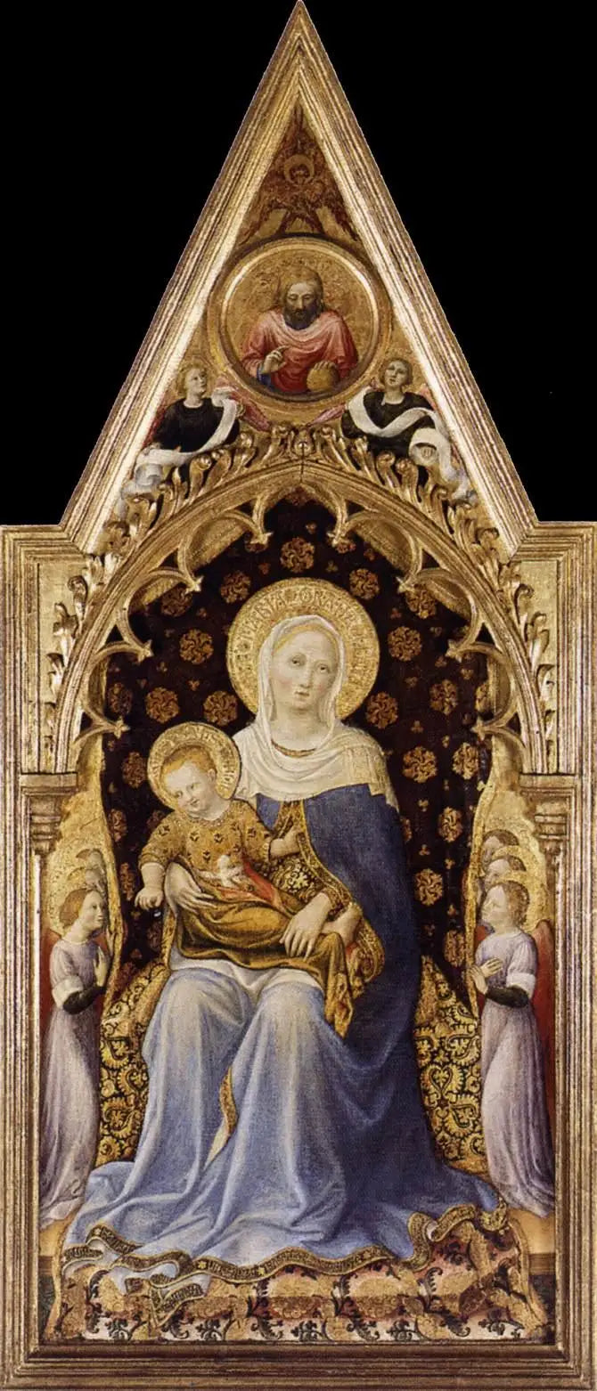 Madonna of Quaratesi - Gentile da Fabriano