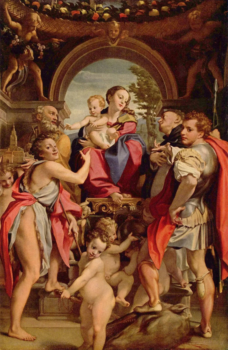 Madonna of San Giorgio - Antonio da Correggio