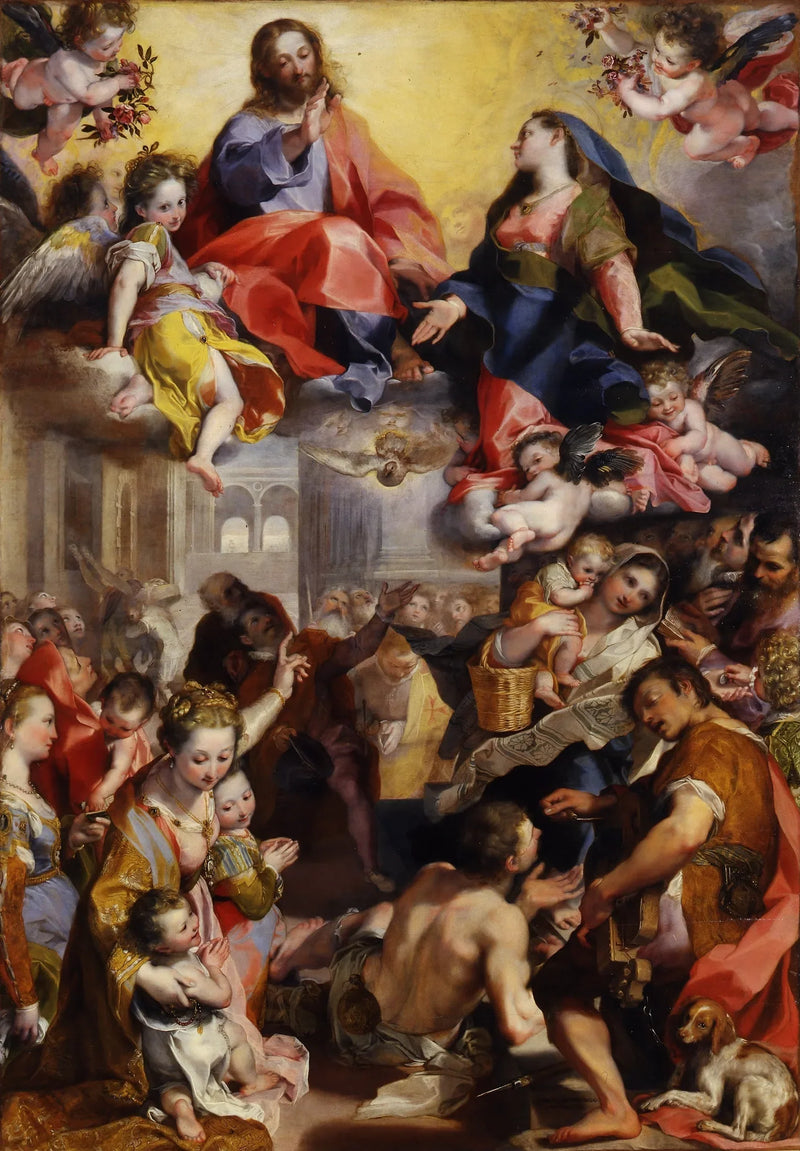 Madonna of the People - Federico Barroci