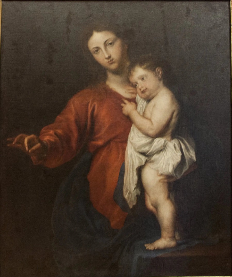 Madonna of the Rosary - Antoine van Dyck
