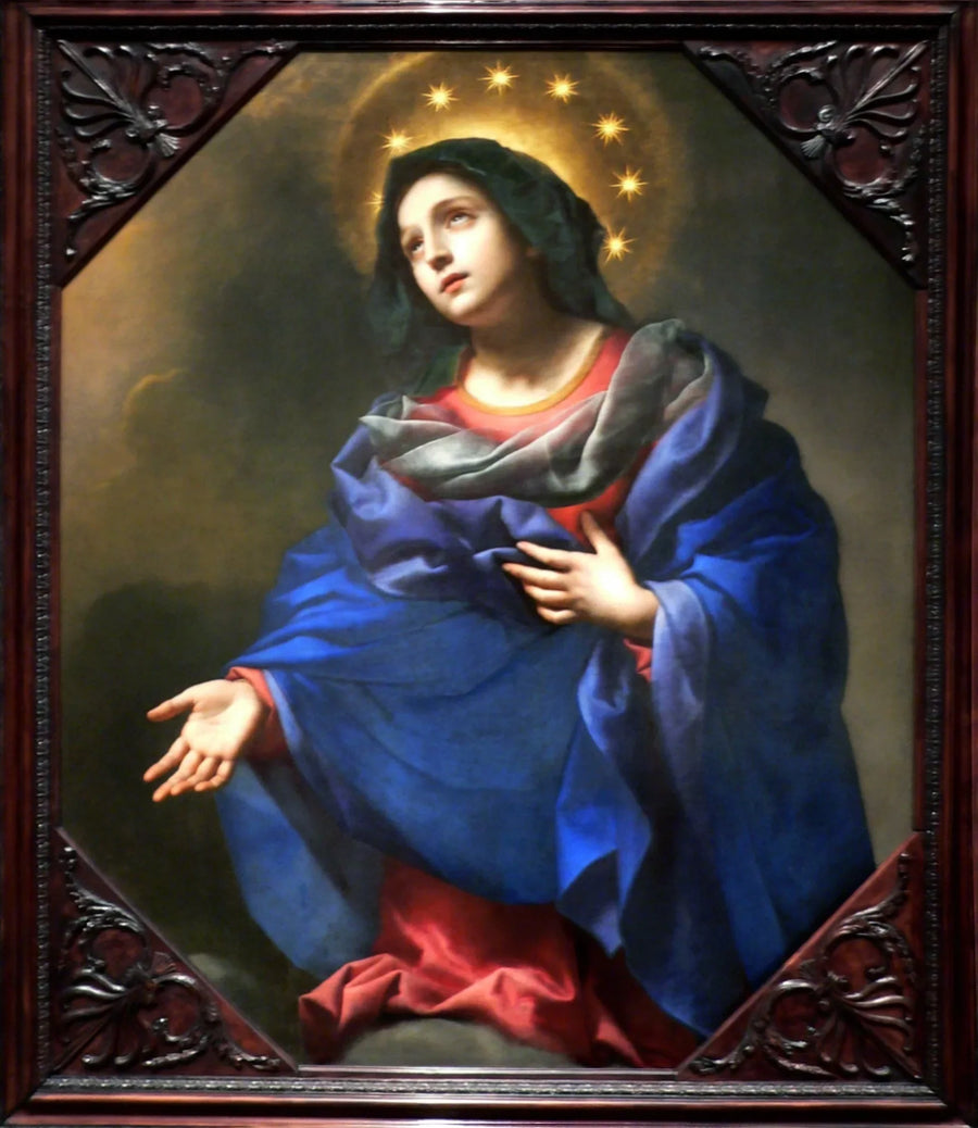 Madonna in Glory - Carlo Dolci