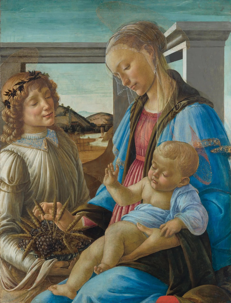 The Madonna of the Eucharist - Sandro Botticelli