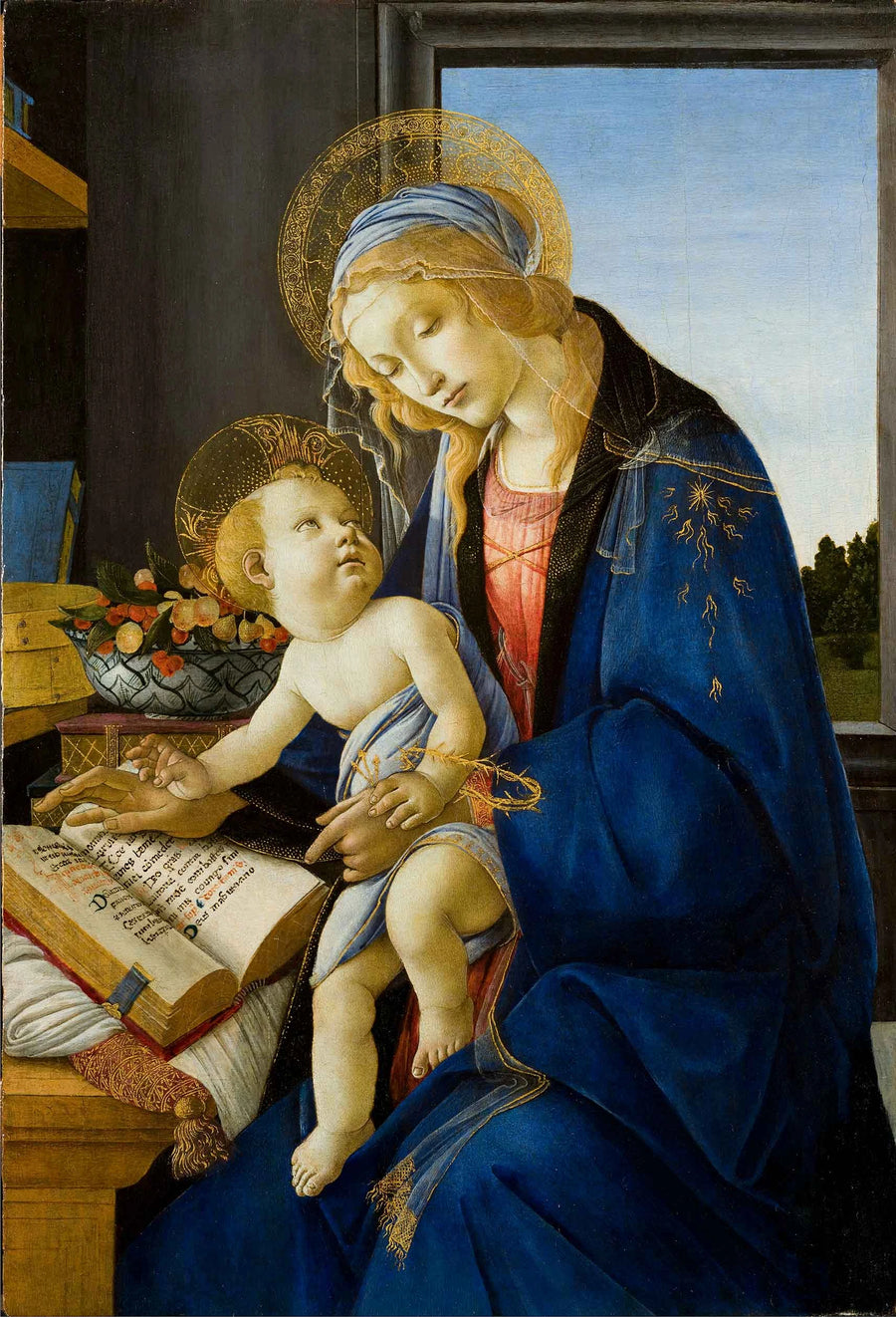The Madonna of the Book - Sandro Botticelli