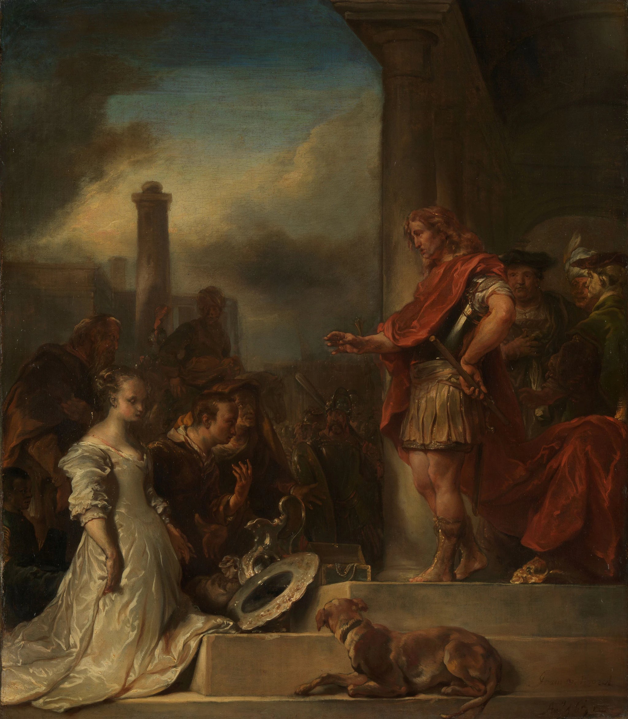 La magnanimité de Scipion - Jan van Noordt