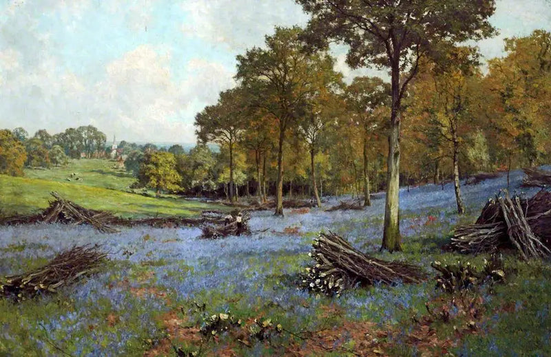 May in the Woods (Mitcham, Surrey) - Edward Wilkins Waite