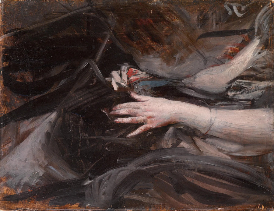 Sewing Hands of a Woman - Giovanni Boldini