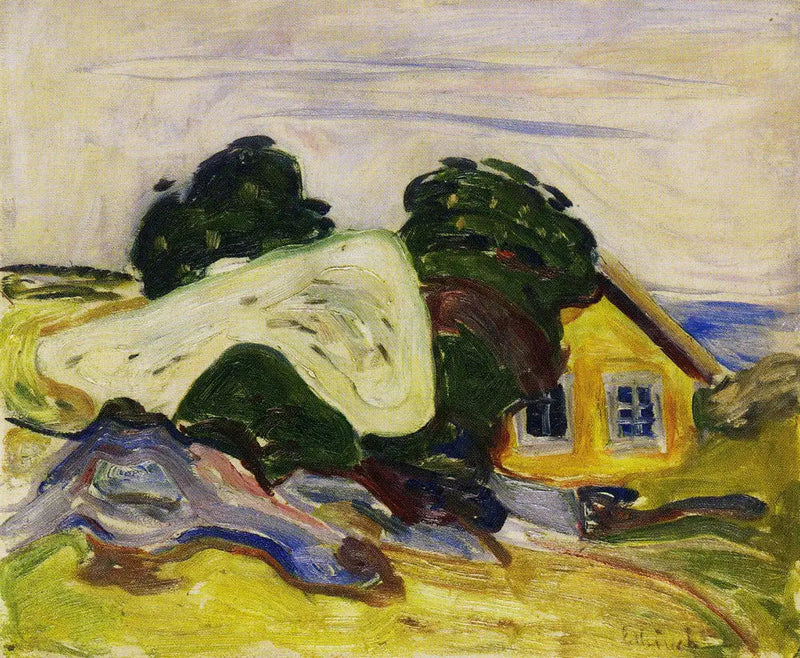 house in Åsgårdstrand - Edvard Munch