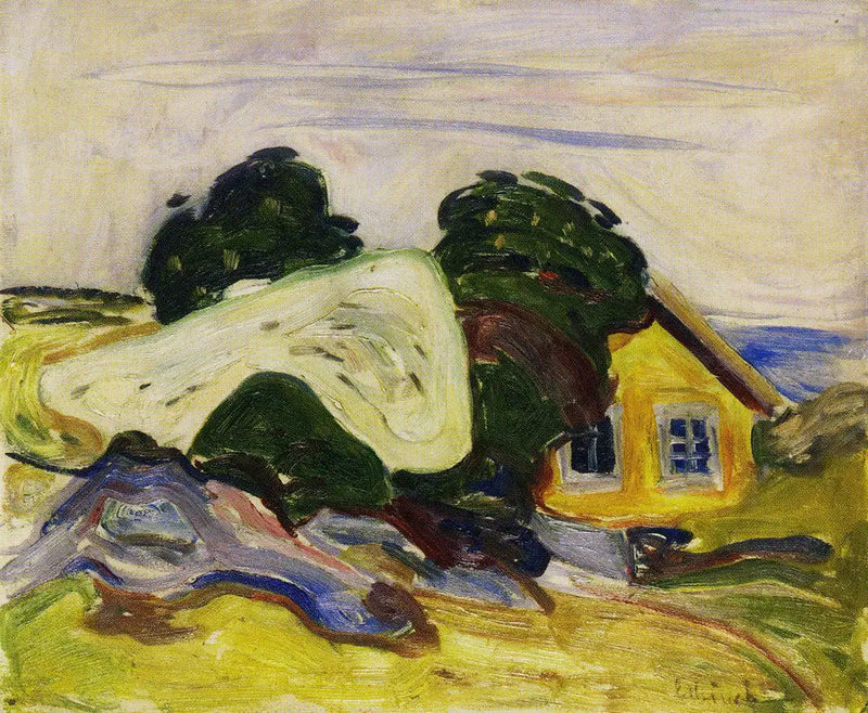 house in Åsgårdstrand - Edvard Munch