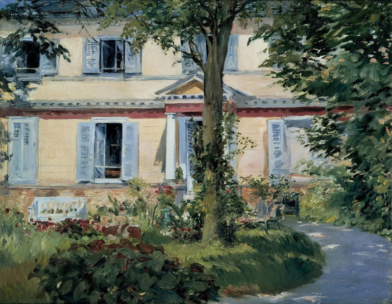 House in Rueil - Édouard Manet