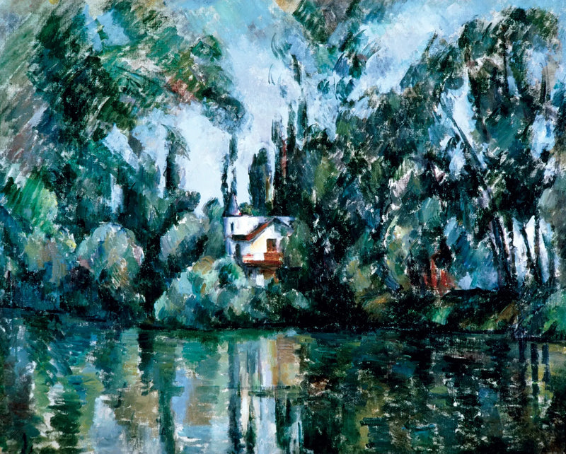 House on the Banks of the Marne - Paul Cézanne