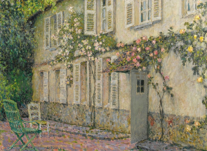 White House, Gerberoy - Henri Le Sidaner