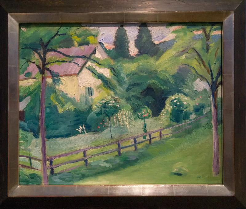Country House with Garden - August Macke
