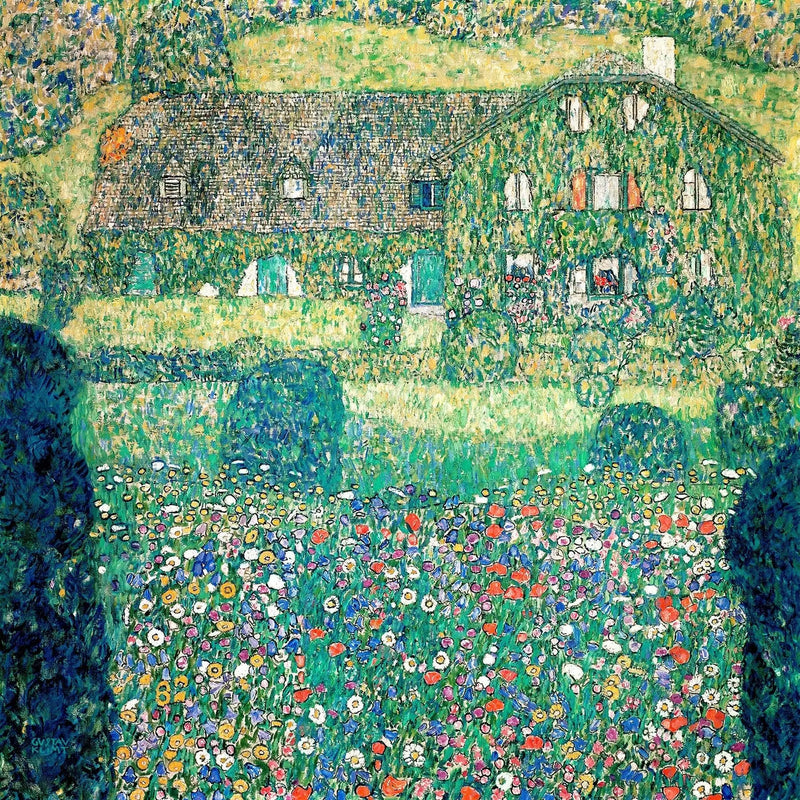 Country House on Lake Attersee - Gustav Klimt