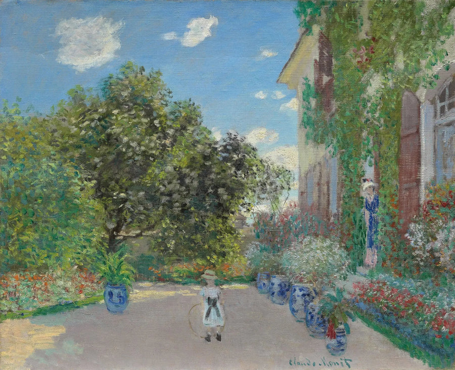 Artist's House in Argenteuil - Claude Monet