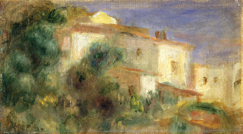 House of the Post, Cagnes - Pierre-Auguste Renoir
