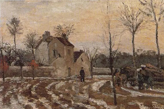 House of Monsieur Musy, Louveciennes - Camille Pissarro