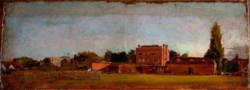 House of the Policeman Golding, East Bergholt - John Constable