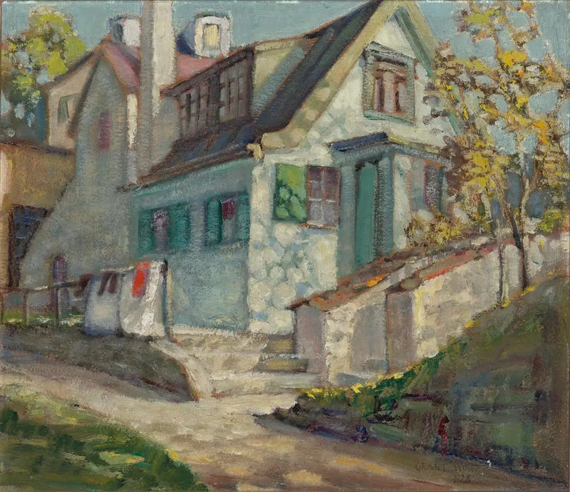 Sunny House - Grant Wood